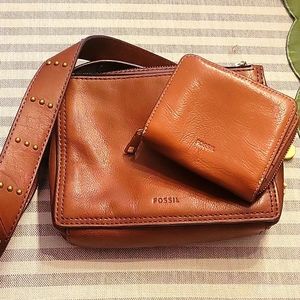 Fossil Cross Body and Wallet